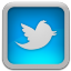 Twitter For Mac Blue Icon 64x64 png